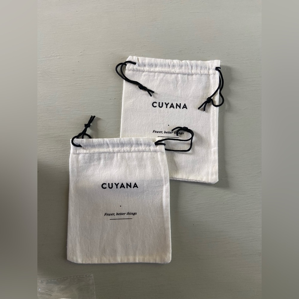 NEW Cuyana Drawstring Storage Bags Set